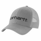 canvas mesh-back logo graphic cap