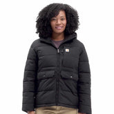 women's montana puffer jacket - sherpa lined - 4 extreme warmth rating