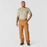 iconic bo1 firm duck double-front dungaree