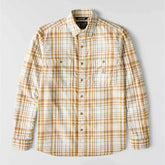 rugged flex™ relaxed fit lightweight long-sleeve plaid shirt