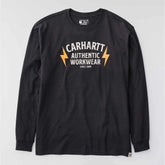 loose fit heavyweight long-sleeve graphic t-shirt