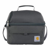 insulated 12 can two compartment lunch cooler