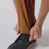 loose straight washed duck dungaree