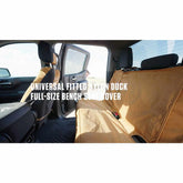 universal fitted nylon duck full-size bench seat cover