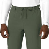 force cross-flex men's straight leg scrub pant