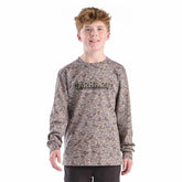 boys' long sleeve printed camo t-shirt (child/youth)