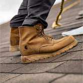 women's waterproof 6" moc toe wedge boot