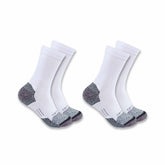 women's carhartt force® midweight synthetic blend crew sock 2 pack