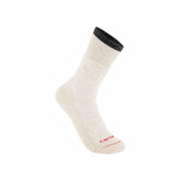 twin knit heavyweight diamond plate crew sock