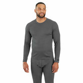force midweight micro-grid base layer crewneck