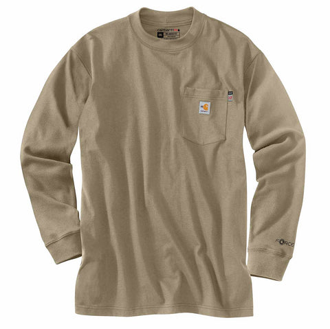 flame-resistant force cotton long-sleeve t-shirt