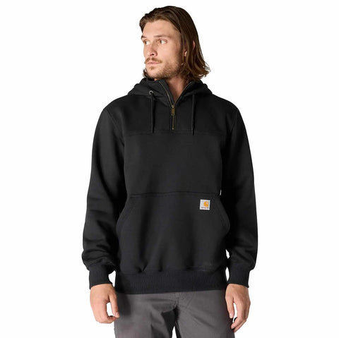 rain defender® loose fit heavyweight quarter-zip hoodie