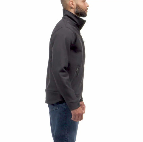 rain defender® relaxed fit heavyweight softshell jacket - 1 warm rating