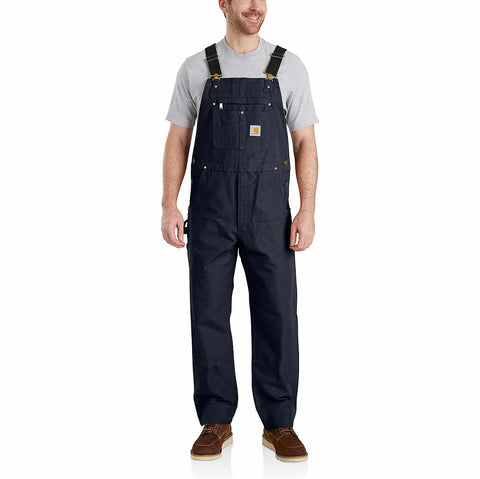 men's bib overall - relaxed fit - duck