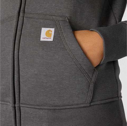 women's relaxed fit midweight full-zip sweatshirt