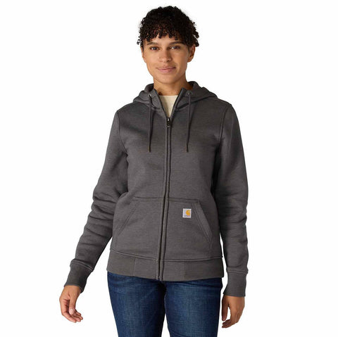 women's relaxed fit midweight full-zip sweatshirt