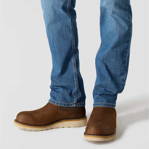 slim tapered rugged flex® jeans