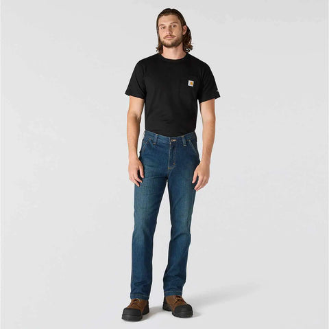 rugged flex® denim dungaree