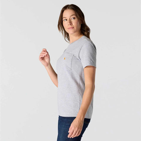 women's loose fit heavyweight short-sleeve pocket t-shirt