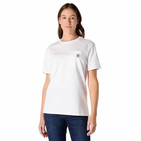 women's loose fit heavyweight short-sleeve pocket t-shirt