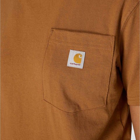 women's loose fit heavyweight short-sleeve pocket t-shirt