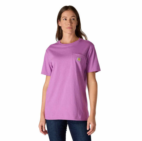 women's loose fit heavyweight short-sleeve pocket t-shirt