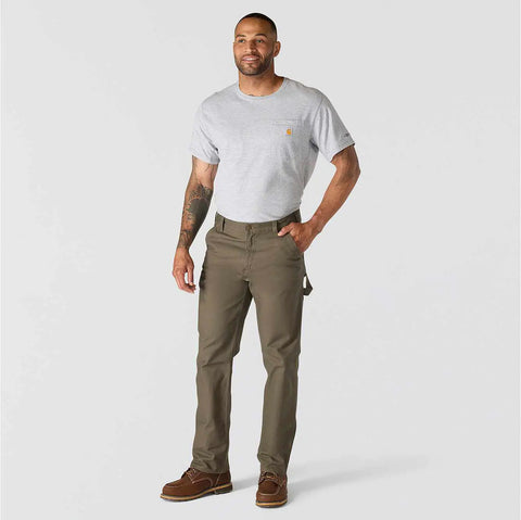 relaxed straight rugged flex® duck dungaree