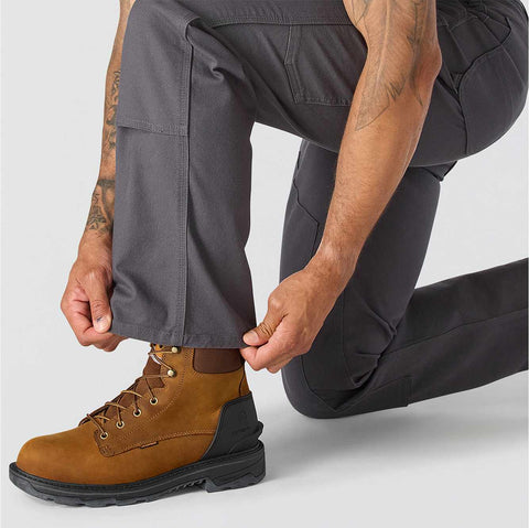 relaxed straight rugged flex® duck double-front dungaree