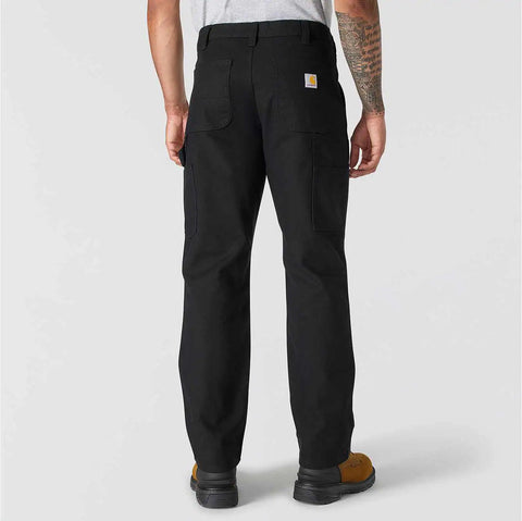 relaxed straight rugged flex® duck double-front dungaree