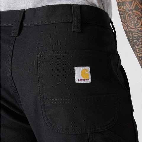 relaxed straight rugged flex® duck double-front dungaree