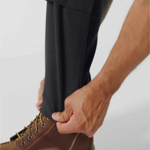 slim tapered rugged flex duck double-front dungaree