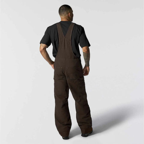 men's insulated bib overall - loose fit - duck - 3 warmest rating