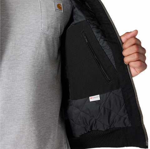 men's insulated active jac - loose fit - washed duck - 3 warmest rating