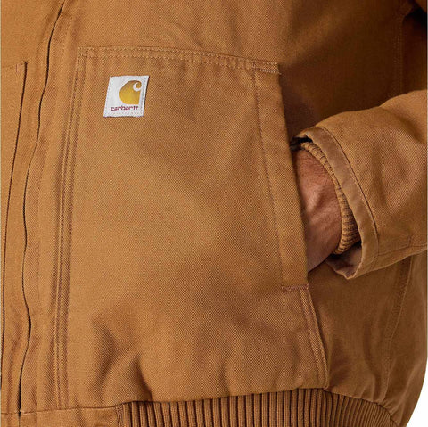 men's insulated active jac - loose fit - washed duck - 3 warmest rating