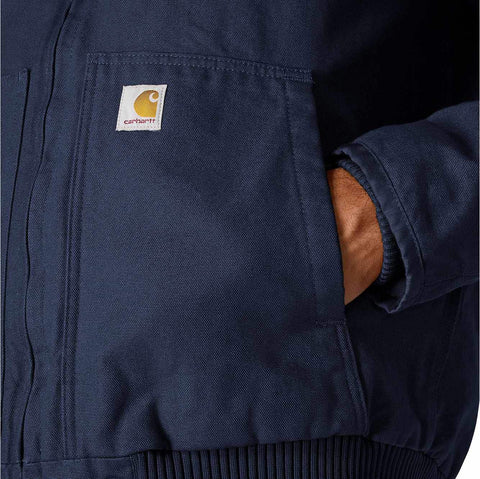 men's insulated active jac - loose fit - washed duck - 3 warmest rating