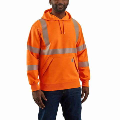 high-visibility loose fit midweight class 3 hoodie