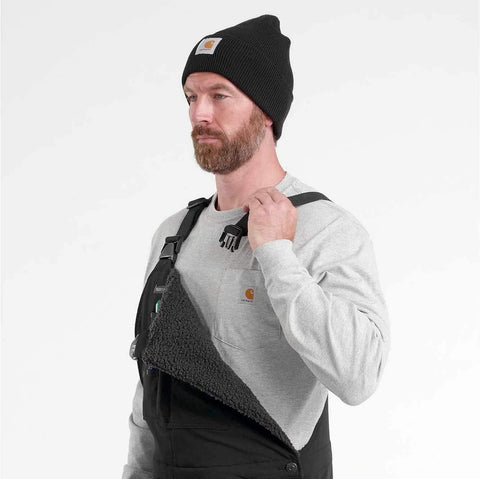 men's super dux™ insulated bib overall - relaxed fit - 4 extreme warmth rating