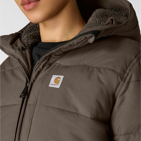women's montana  puffer jacket - sherpa lined - 4 extreme warmth rating