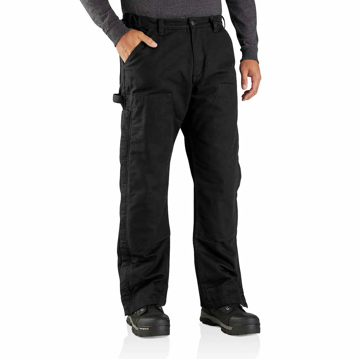 loose fit washed duck insulated pant - 4 extreme warmth rating