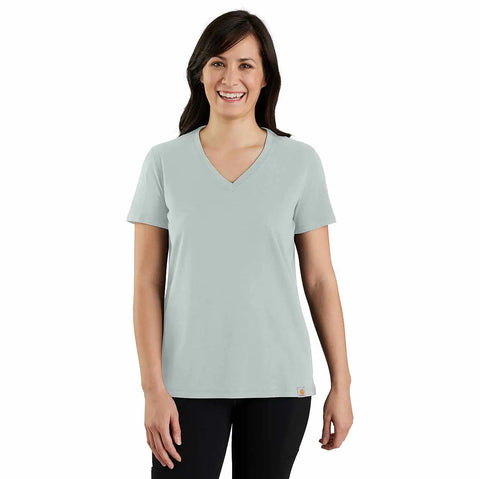 women's tencel™ fiber series relaxed fit short-sleeve v-neck t-shirt