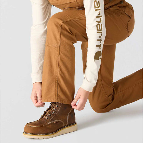 women's work overall - loose fit - canvas - rugged flex® - double knee