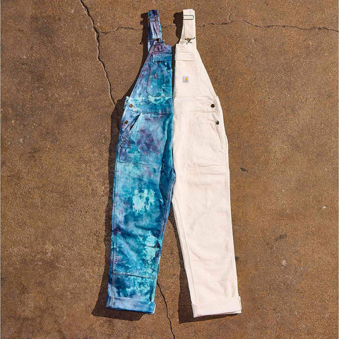 women's work overall - loose fit - canvas - rugged flex® - double knee