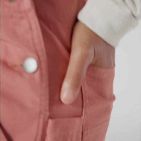 women's work overall - loose fit - canvas - rugged flex® - double knee