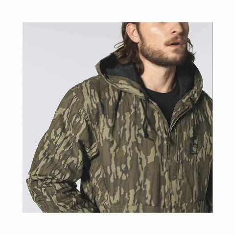 rugged flex® duck loose fit insulated camo active jac - 2 warmer rating