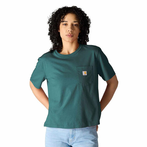 women's tencel™ fiber series loose fit short-sleeve crewneck t-shirt