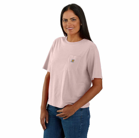 women's tencel™ fiber series loose fit short-sleeve crewneck t-shirt