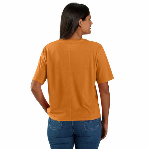 women's tencel™ fiber series loose fit short-sleeve crewneck t-shirt