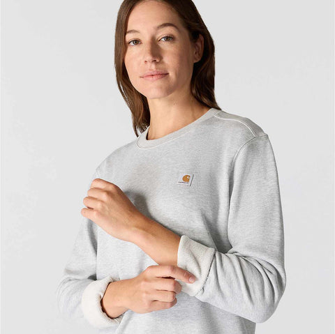 women's tencel™ fiber series relaxed fit french terry crewneck sweatshirt