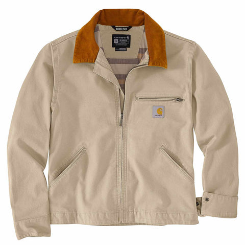 re-engineered rugged flex® relaxed fit duck detroit jacket - 1 warm rating