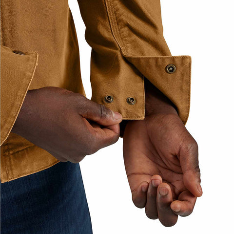 re-engineered rugged flex® relaxed fit duck detroit jacket - 1 warm rating